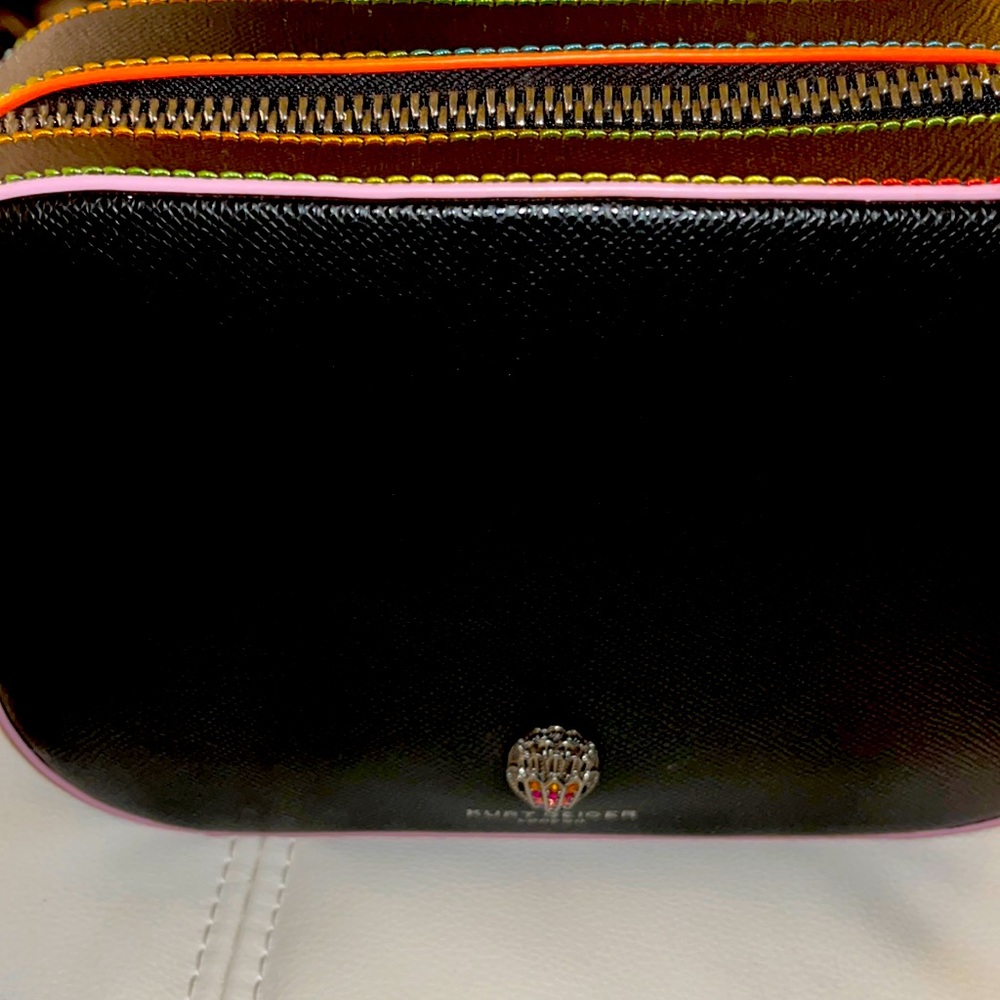 Kurt Geiger leather multi color stitch crossbody. Brand new w tags!